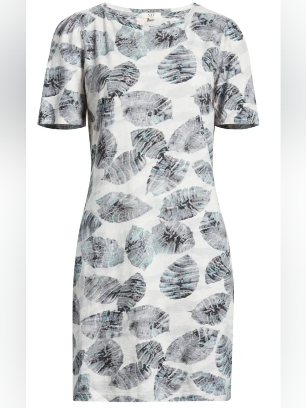 NIC+Zoe Falling Leaves T-SHIRT Dress with Pockets Medium